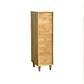 16" W Vertical Wooden Storage Chest Modern Storage Chest Dresser with Drawers
