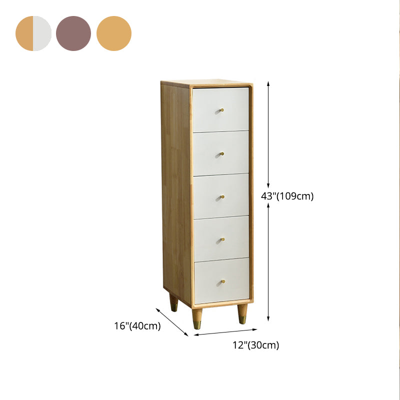 Casse stoccaggio moderno per il torace moderno per stoccaggio in legno da 16 "con cassetti