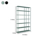 Vertical Metal Frame Bookshelf Modern Open Storage Bookcase , 10" W X 71" H