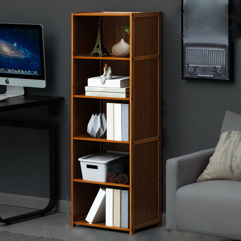 Libreria in legno verticale da 12 "Wooden moderno libreria di archiviazione chiusa