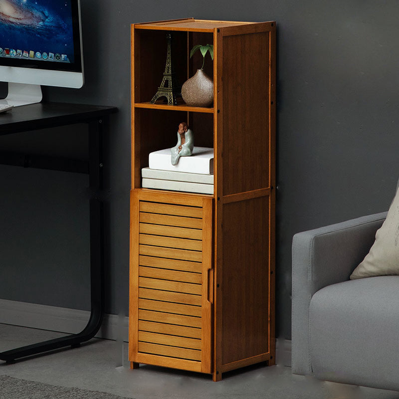 Libreria in legno verticale da 12 "Wooden moderno libreria di archiviazione chiusa