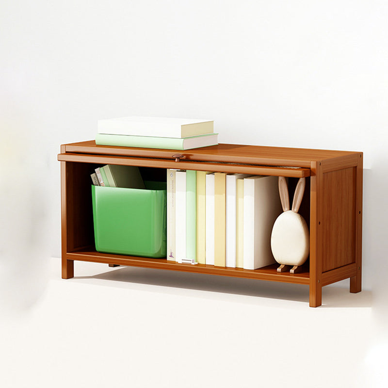 12.5 "W Bamboo boekenplank Moderne gesloten opslag boekenkast voor thuiskantoor