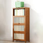 12.5 "W Bamboo boekenplank Moderne gesloten opslag boekenkast voor thuiskantoor