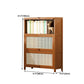 12.5 "W Bamboo boekenplank Moderne gesloten opslag boekenkast voor thuiskantoor