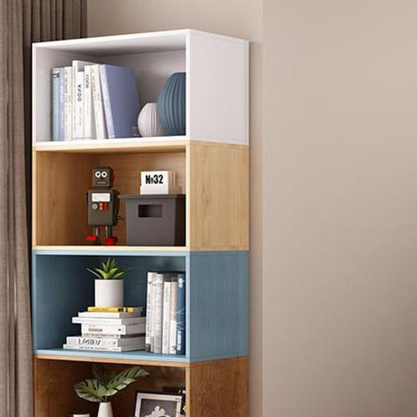 Modern Shelf Bookcase Engineered Wood Book Shelf for Studying Room
