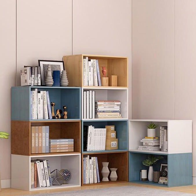 Modern Shelf Bookcase Engineered Wood Book Shelf for Studying Room
