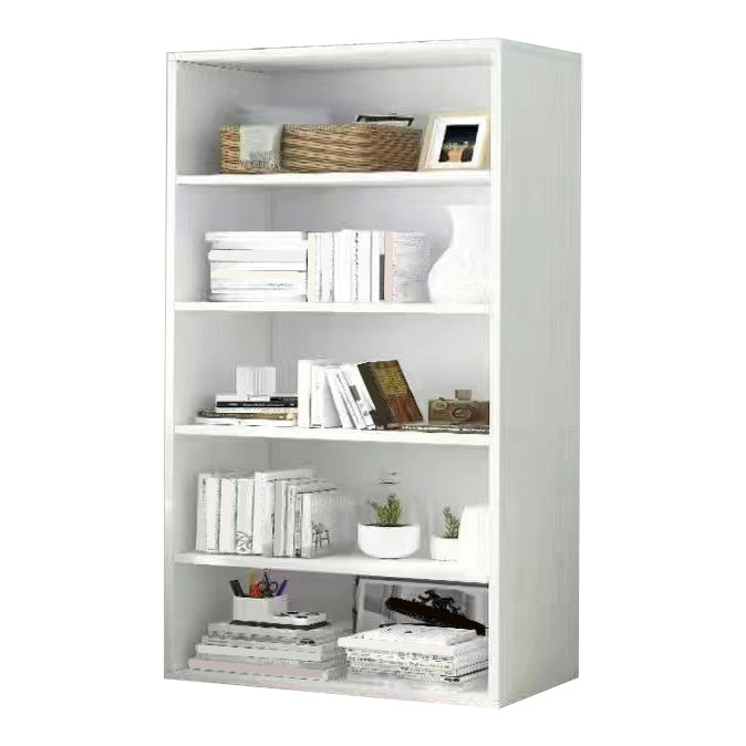 Libreria di legno artificiale scandinavo 9 "libreria standard di casa larga