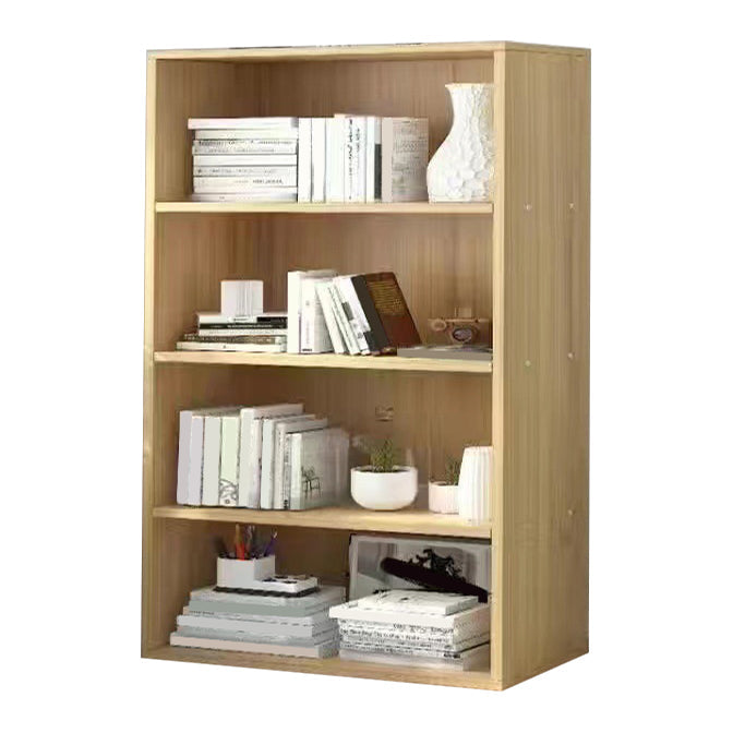 Libreria di legno artificiale scandinavo 9 "libreria standard di casa larga