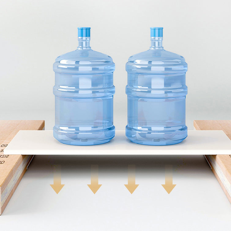 Libreria di legno artificiale scandinavo 9 "libreria standard di casa larga