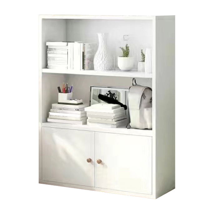 Libreria di legno artificiale scandinavo 9 "libreria standard di casa larga