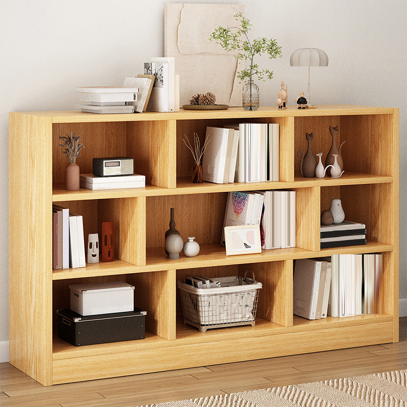 39.4" H X 9.1"W Engineered Wood Bookcase Modern Closed Back Standard Book Shelf Clearhalo 'Bookcases' 'furn' 'furn_bookcases' 'Furniture' 'Office Furniture' 5694277
