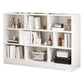 39.4" H X 9.1"W Engineered Wood Bookcase Modern Closed Back Standard Book Shelf 47.2"L x 9.1"W x 39.4"H White Clearhalo 'Bookcases' 'furn' 'furn_bookcases' 'Furniture' 'Office Furniture' 5694281