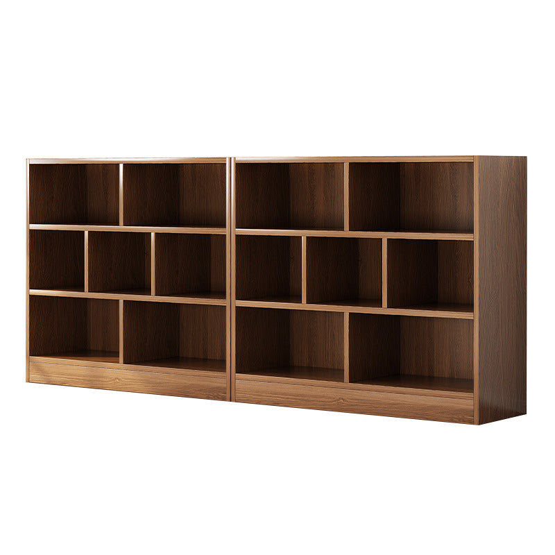 39.4" H X 9.1"W Engineered Wood Bookcase Modern Closed Back Standard Book Shelf Clearhalo 'Bookcases' 'furn' 'furn_bookcases' 'Furniture' 'Office Furniture' 5694282