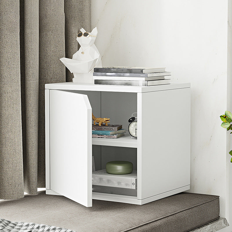 11.8 "W Bibliothèque de stockage fermé moderne en bois en bois pour le bureau à domicile