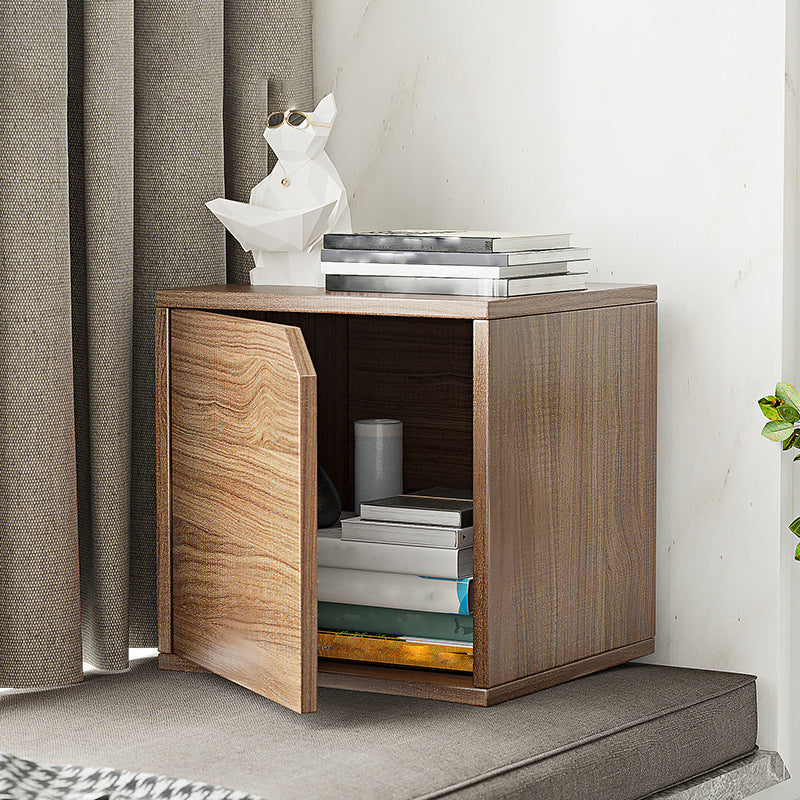 11.8 "W Bibliothèque de stockage fermé moderne en bois en bois pour le bureau à domicile