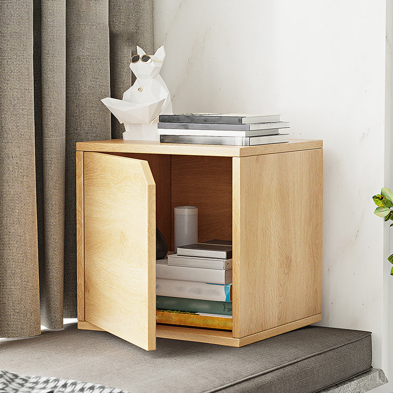 11.8 "W Bibliothèque de stockage fermé moderne en bois en bois pour le bureau à domicile