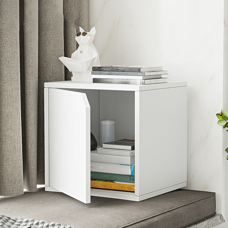 11.8 "W Bibliothèque de stockage fermé moderne en bois en bois pour le bureau à domicile