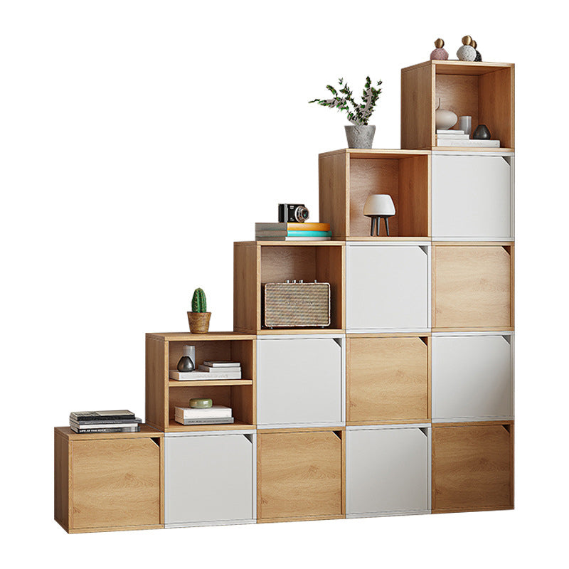 11.8 "W Bibliothèque de stockage fermé moderne en bois en bois pour le bureau à domicile
