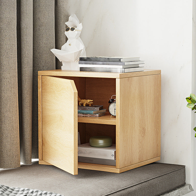 11.8 "W Bibliothèque de stockage fermé moderne en bois en bois pour le bureau à domicile