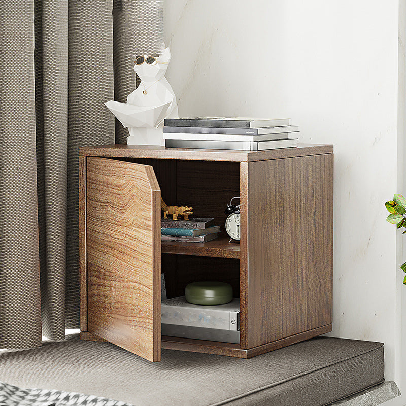 11.8 "W Bibliothèque de stockage fermé moderne en bois en bois pour le bureau à domicile