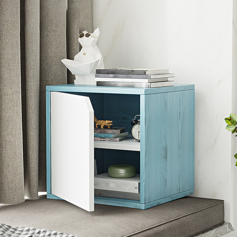 11.8 "W Bibliothèque de stockage fermé moderne en bois en bois pour le bureau à domicile