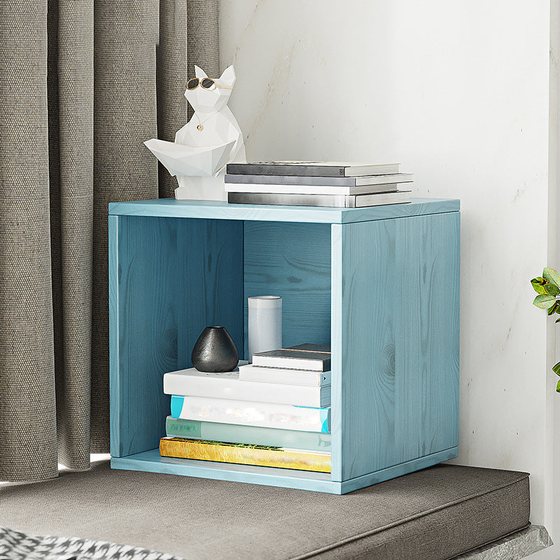 11.8 "W Bibliothèque de stockage fermé moderne en bois en bois pour le bureau à domicile