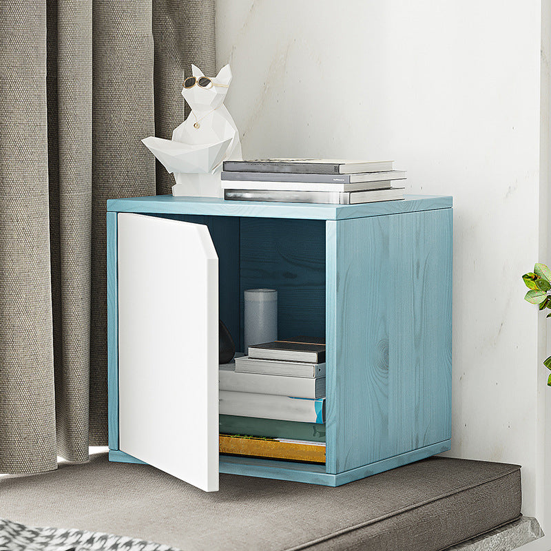 11.8 "W Bibliothèque de stockage fermé moderne en bois en bois pour le bureau à domicile