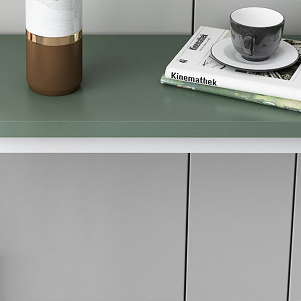 Console Ironcraft Resistente al graffio Tabella 30.70 "Accento rettangolo contemporaneo alto