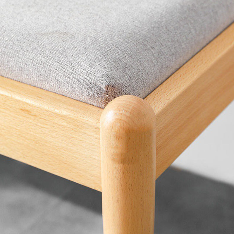 25.5 Inch H Beech Wood Modern Bedroom Seating Bench With Straight Legs Clearhalo 'Benches' 'Chairs & Seating' 'furn' 'furn_benches' 'Furniture' 'Living Room Furniture' 5694732