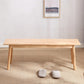 Natural Modern Solid Color Bench Solid Wood Entryway and Bedroom Seating Bench Clearhalo 'Benches' 'Chairs & Seating' 'furn' 'furn_benches' 'Furniture' 'Living Room Furniture' 5694808