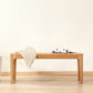 Natural Modern Solid Color Bench Solid Wood Entryway and Bedroom Seating Bench Clearhalo 'Benches' 'Chairs & Seating' 'furn' 'furn_benches' 'Furniture' 'Living Room Furniture' 5694815