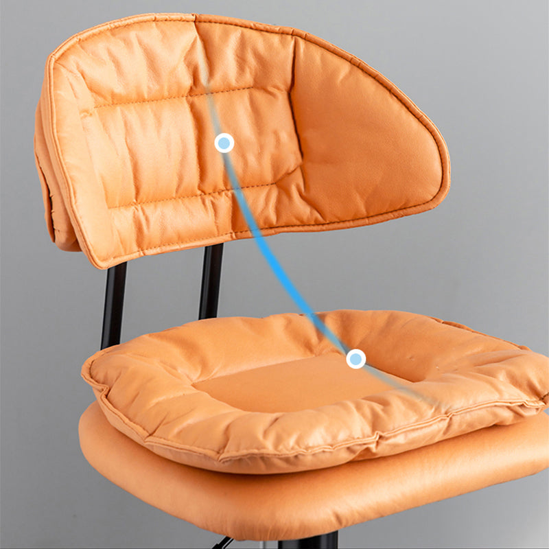 Fabricación de taburete de barra de metal escandinavo taburete de mostrador en el acabado mate para interiores