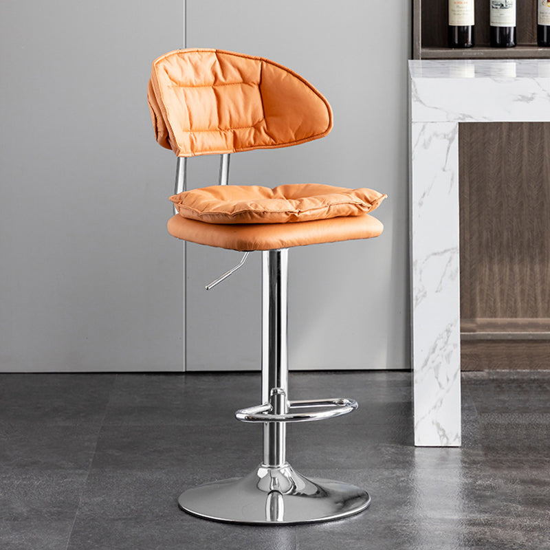 Tabouret de barre de bar métal scandinave tabouret de comptoir bas bas en finition mate pour intérieur