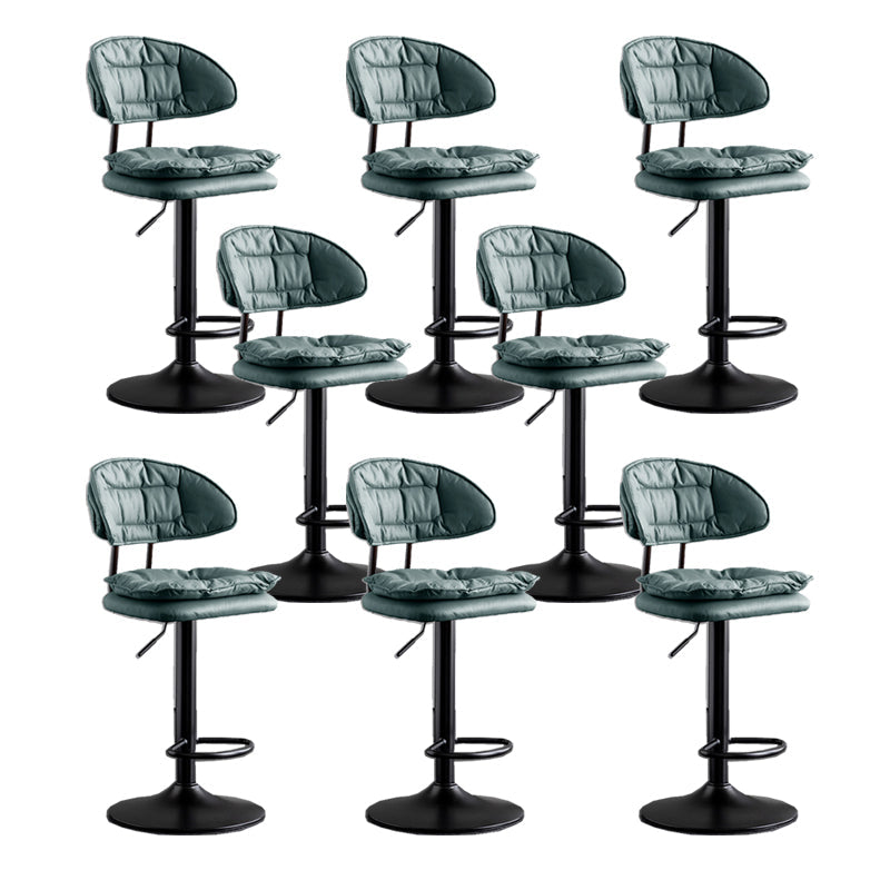 Fabricación de taburete de barra de metal escandinavo taburete de mostrador en el acabado mate para interiores