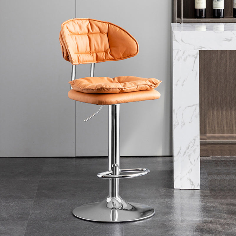 Fabricación de taburete de barra de metal escandinavo taburete de mostrador en el acabado mate para interiores