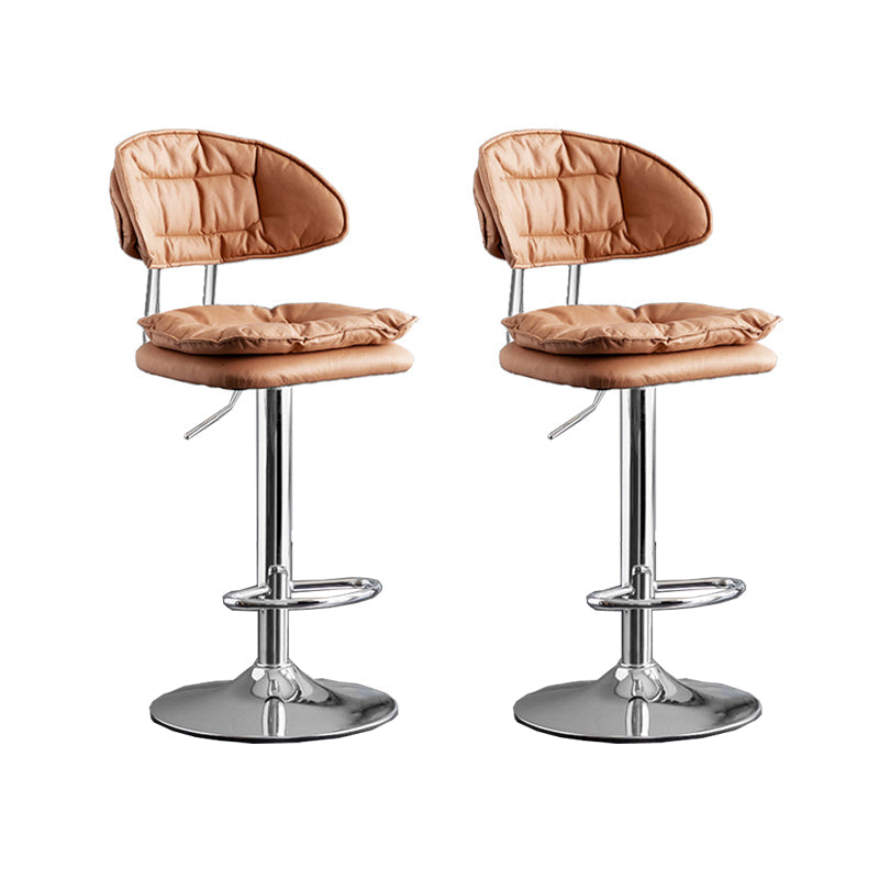 Fabricación de taburete de barra de metal escandinavo taburete de mostrador en el acabado mate para interiores