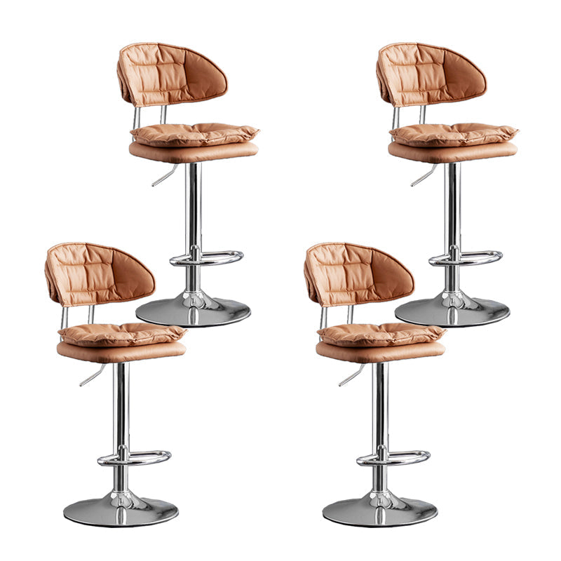 Fabricación de taburete de barra de metal escandinavo taburete de mostrador en el acabado mate para interiores