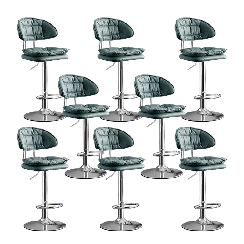 Fabricación de taburete de barra de metal escandinavo taburete de mostrador en el acabado mate para interiores