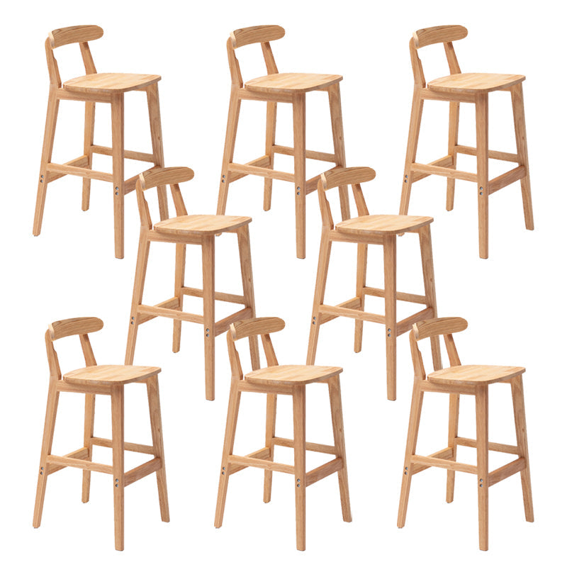 Scandinavian Wood Stool Fabric Cushion in Matte Finish for Indoor