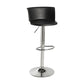 Scandinavian Adjustable Height Barstool Faux Leather Swivel Bar Stools Clearhalo 'Bar Furniture' 'Bar Stools' 'bar_stools' 'furn' 'furn_bar_stools' 'Furniture' 'Kitchen & Dining Furniture' 5696123