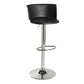 Scandinavian Adjustable Height Barstool Faux Leather Swivel Bar Stools Black 1 Piece Non-Upholstered Clearhalo 'Bar Furniture' 'Bar Stools' 'bar_stools' 'furn' 'furn_bar_stools' 'Furniture' 'Kitchen & Dining Furniture' 5696150