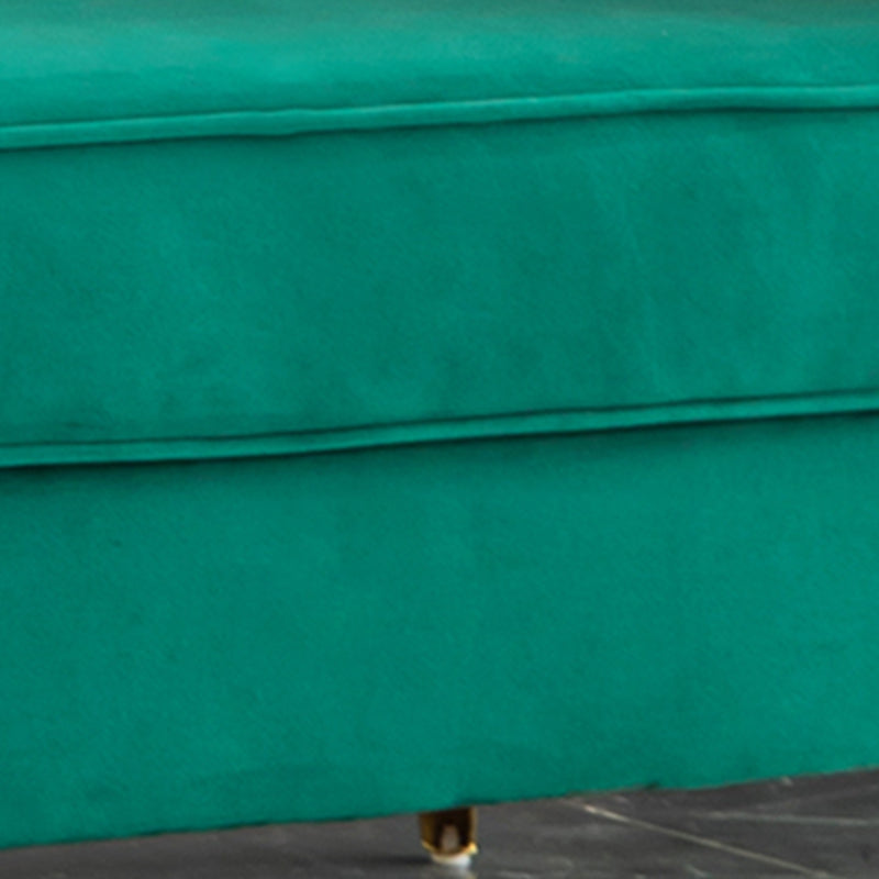 Divano a braccio di smoking da 30,70 "con split-back trapuntato per soggiorno