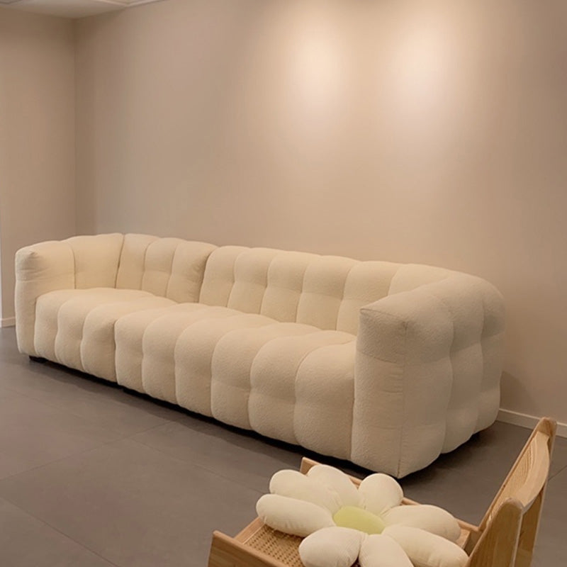 Wool Tuxedo Arm Sofa Contemporary Standard Sofa with Biscuit Back Clearhalo 'furn' 'furn_sofas' 'Furniture' 'Living Room Furniture' 'Sofa' 'sofas' 5701651