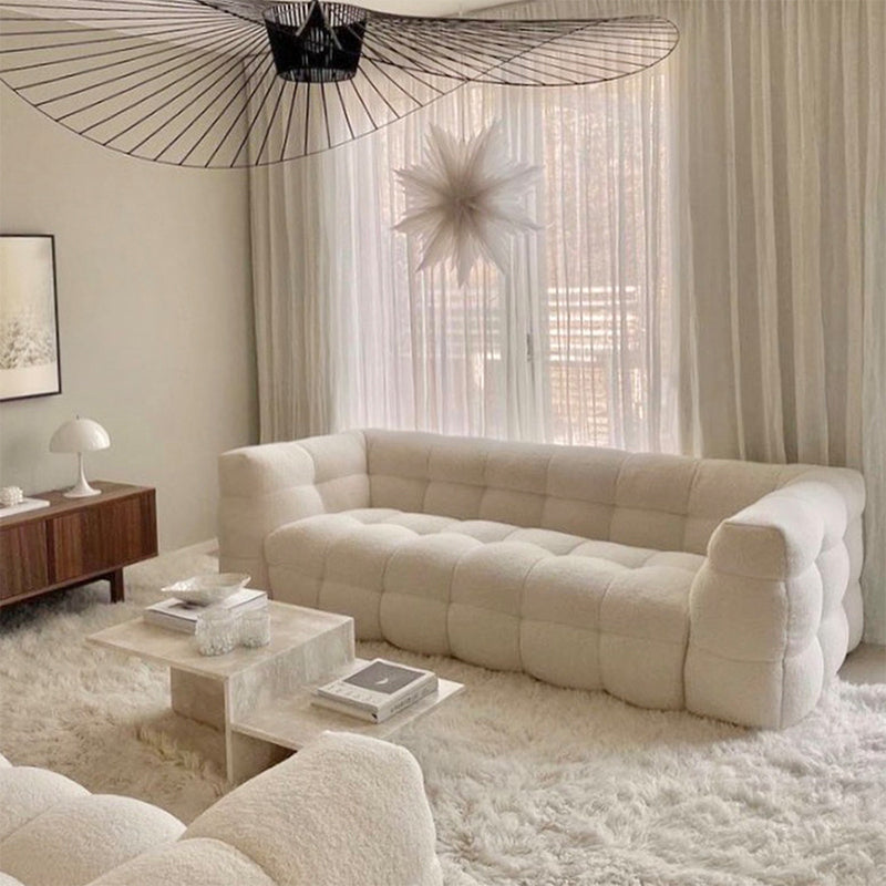 Wool Tuxedo Arm Sofa Contemporary Standard Sofa with Biscuit Back Clearhalo 'furn' 'furn_sofas' 'Furniture' 'Living Room Furniture' 'Sofa' 'sofas' 5701652