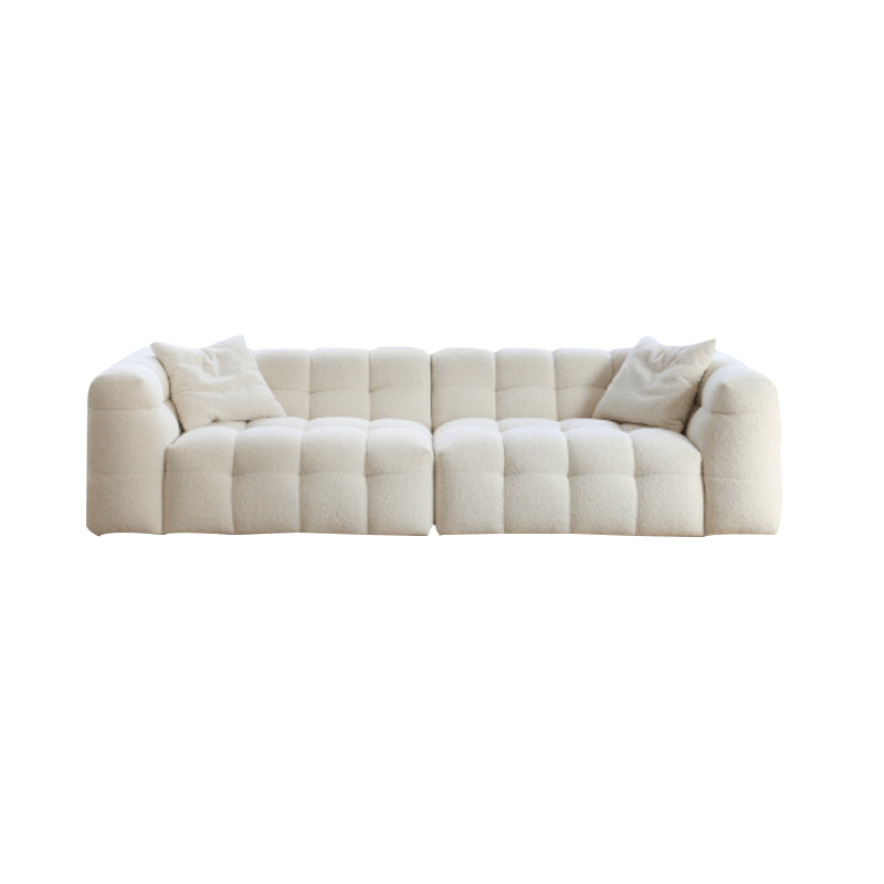 Wool Tuxedo Arm Sofa Contemporary Standard Sofa with Biscuit Back Clearhalo 'furn' 'furn_sofas' 'Furniture' 'Living Room Furniture' 'Sofa' 'sofas' 5701653
