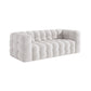 Wool Tuxedo Arm Sofa Contemporary Standard Sofa with Biscuit Back 87"L x 41"W x 29.5"H Clearhalo 'furn' 'furn_sofas' 'Furniture' 'Living Room Furniture' 'Sofa' 'sofas' 5701661
