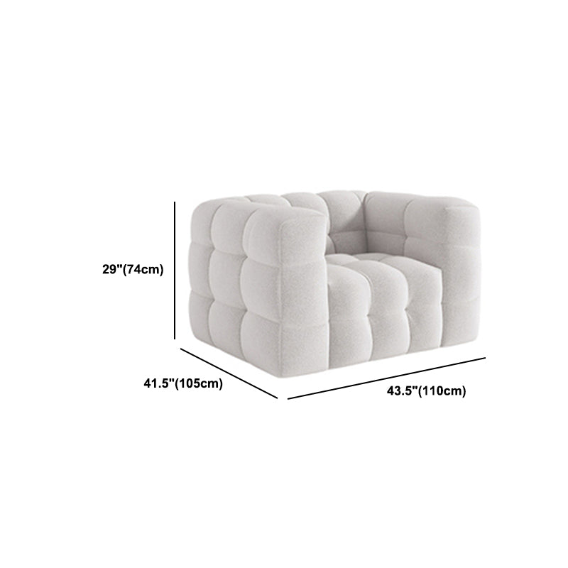 Wool Tuxedo Arm Sofa Contemporary Standard Sofa with Biscuit Back Clearhalo 'furn' 'furn_sofas' 'Furniture' 'Living Room Furniture' 'Sofa' 'sofas' 5701663