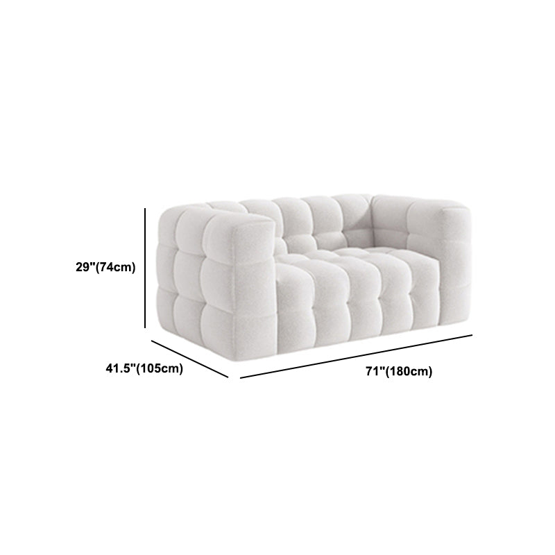 Wool Tuxedo Arm Sofa Contemporary Standard Sofa with Biscuit Back Clearhalo 'furn' 'furn_sofas' 'Furniture' 'Living Room Furniture' 'Sofa' 'sofas' 5701664