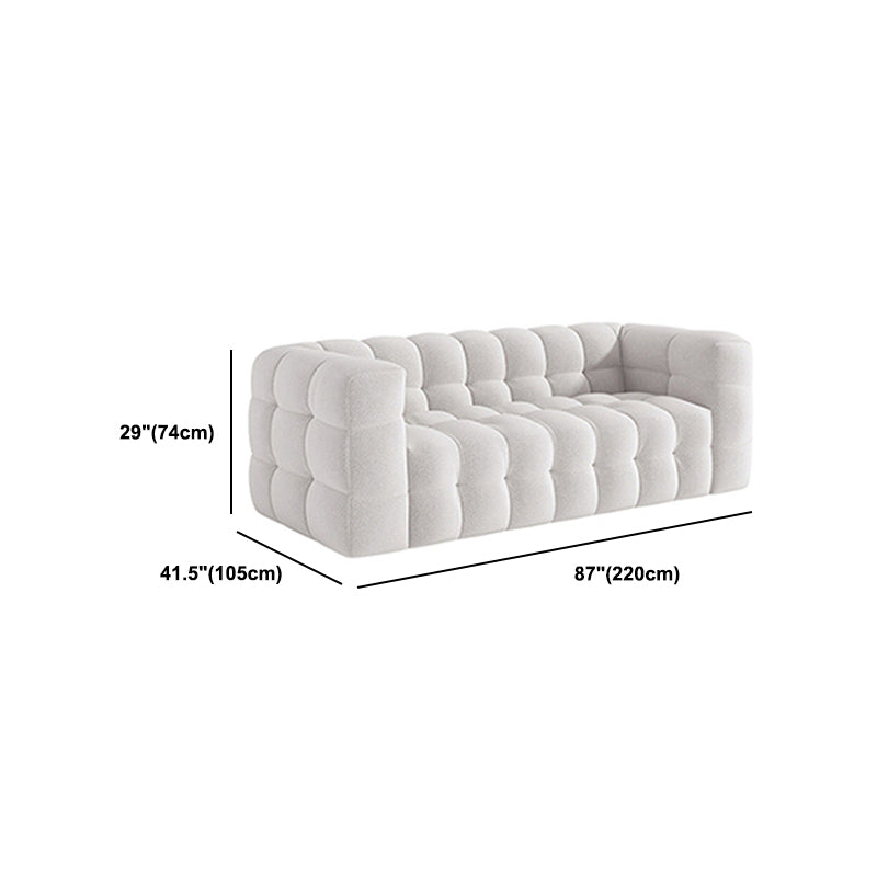 Wool Tuxedo Arm Sofa Contemporary Standard Sofa with Biscuit Back Clearhalo 'furn' 'furn_sofas' 'Furniture' 'Living Room Furniture' 'Sofa' 'sofas' 5701665