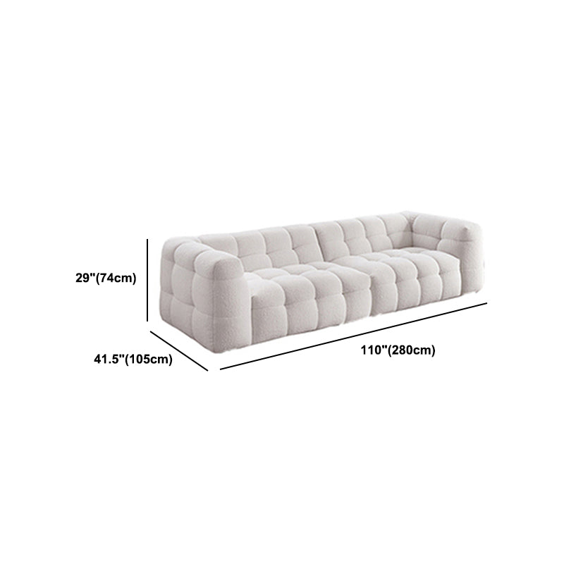Wool Tuxedo Arm Sofa Contemporary Standard Sofa with Biscuit Back Clearhalo 'furn' 'furn_sofas' 'Furniture' 'Living Room Furniture' 'Sofa' 'sofas' 5701666